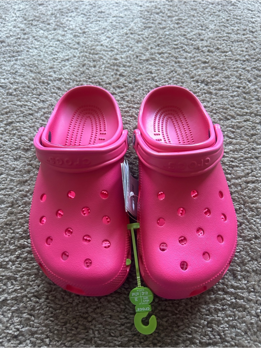 NWT Pink Crocs